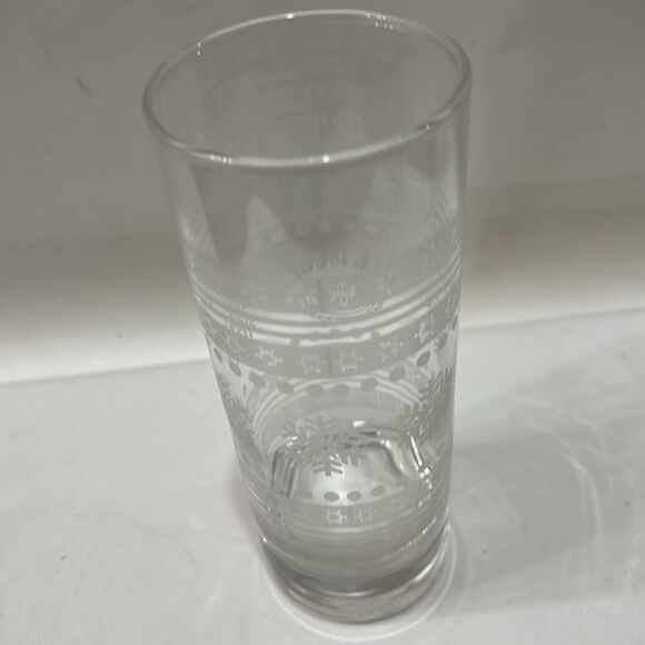 Jack Daniels Clear Glass Tumbler 10 Oz 6 1/4 In Tall 2 1/4 In Round Old No 7 - Picture 3 of 6